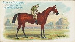1888 Allen & Ginter World's Racers (N32) #NNO Pontico Front
